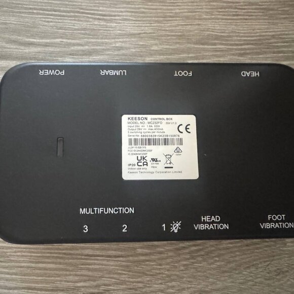 keeson control box model mc232fd brand new Adjustable bed - Picture 2 of 3